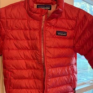 Patagonia Kids Bright pink Puffer Coat